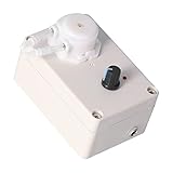 ACRIO Bomba de Agua de diafragma autocebante Estanque Piscina Suministros for Peces Bomba dosificadora de Flujo Bombas peristálticas industriales Ajustables for AC100V-240V líquido