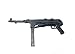 1/6 Scale MP40 Submachine Gun Nazi Germany WWII Miniature Toy Guns Model Fit for 12