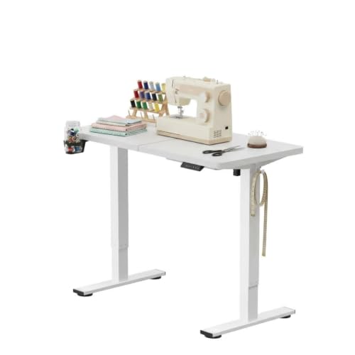 Amazon | SANODESK 電動昇降式デスク ミシン台 E150 パソコンラック PC