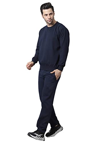 Image of Mack Jonney Fleece Solid Tracksuit Co-ord Set for Men- SW RN LOWER 02-P