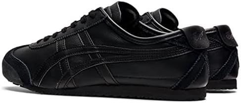 Onitsuka Tiger Unisex Mexico 66 Shoes, Black/Black, 4.5