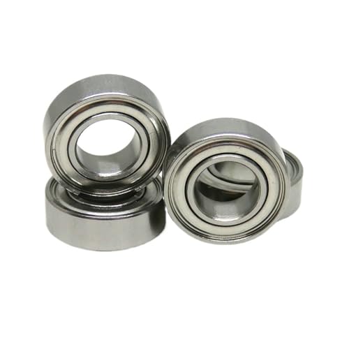 Rodamientos S688ZZ de acero inoxidable 8x16x5 mm miniatura para bricolaje mecánico y motores