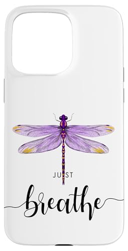 ���̃g���{�����g���{�����w�A�[�g Breathe Dragonflies art artwork �X�}�z�P�[�X iPhone 15 Pro Max �p