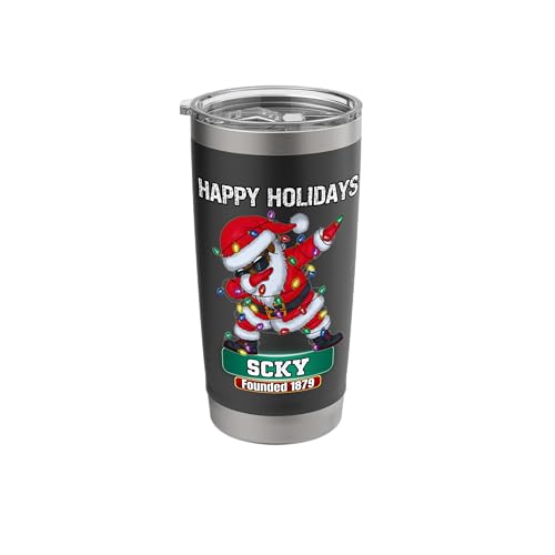 SCKY, Historical Black College, HBC, Happy Holiday Stainless Steel Insulated Tumbler