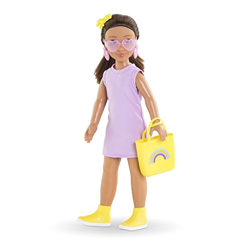 Set Muñeca Fashion Luna con 6 Accesorios para Niñas miniatura 4