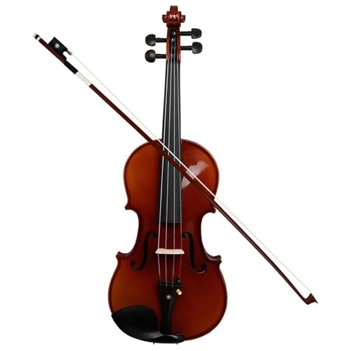 Zestaw Skrzypcowy Instrument Skrzypcowy 4/4 Z Kwadratowym Pudełkiem Higrometru Do Egzaminu Dla Początkujących