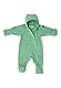 Sterntaler Baby Jungen Overall - Melange aus Microfleece mit Stickerei und Reißverschluss - Grün, 56