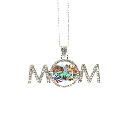Collier Cuba Trinidad souvenir de voyage et bijou graffiti taille M