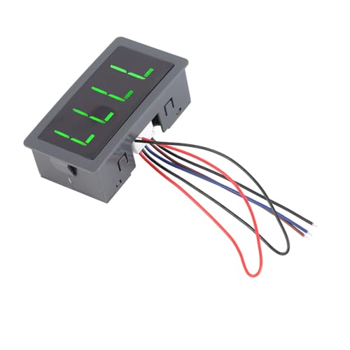 Engine RPM Meter, Clear LED Engine Tacho Display High Precision Proximity Switch Sensor 9999 RPM for Speed Measurement (Speedometer)