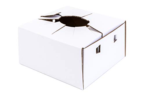Image of Cardboard Delivery Boxes l Flower Delivery Box l Vase Boxes Cardboard for delivery l Florist Delivery Boxes (50)