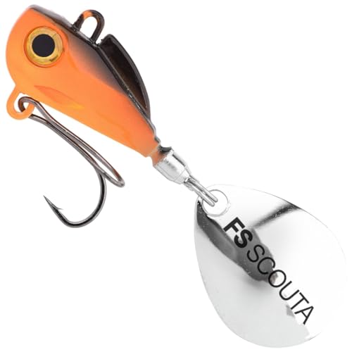 Spro Freestyle Spinnerbait 6g Scouta Jig Spinner, Farbe:Fire Dragon