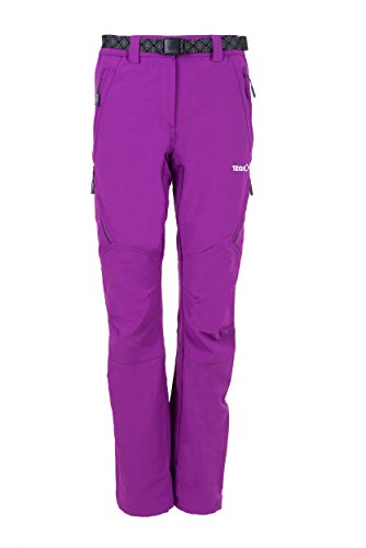 IZAS Birham Pantalone, Donna, Viola/Dark Grey, S