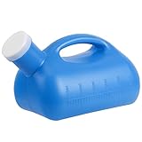 Reutilizable y fácil de limpiar: el orinal portátil se puede reutilizar después de la limpieza. Se puede limpiar con un cepillo con agua y detergente.