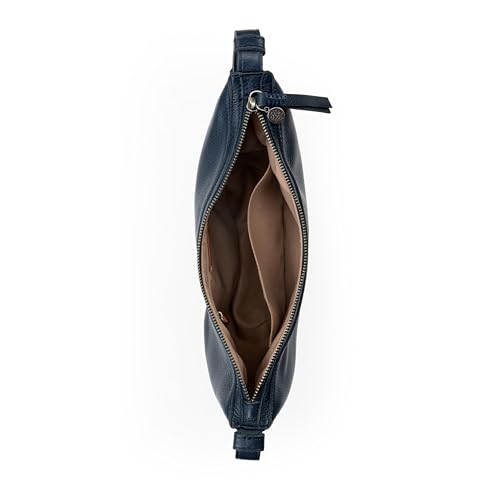 Image of The Sak Tess Crescent Shoulder Bag - Premium Women's Handbag for Everyday & Travel - Adjustable Strap with Zipper Closure