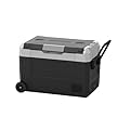 MAIPSIG Portable Refrigerator 47.55QT(45L) Dual Zone Car Fridge Freezer Electric Cooler with Wheels for Travel, Truck, Camping, Home Use