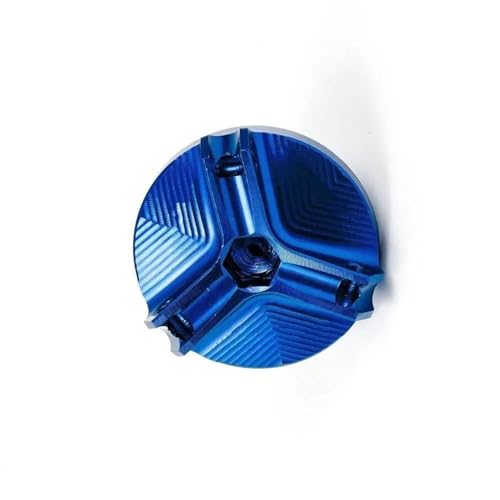 Bouchon d'huile moteur en alu turquoise pour Kawasaki ZZR250 ZZR600 ZZR1200 ZZR1400, finition premium
