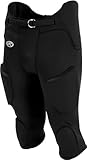Rawlings Men's Standard FPL Lightweight Football Pants | Integrated Pads | Practice/Game Use | Adult Sizes | Multiple Colors, Black, Large