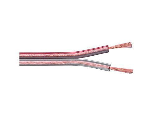Cavo Audio per diffusori acustici Trasparente 4,0 mm c² matassa 100mt