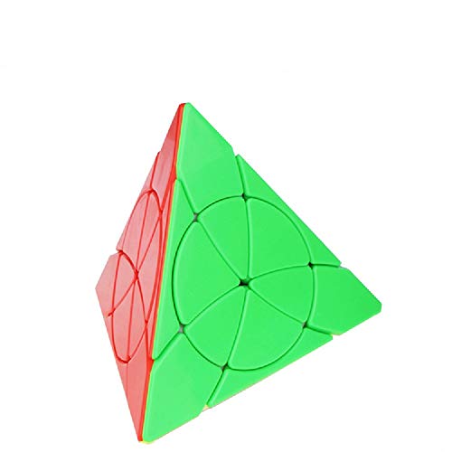 Gobus YONGJUN YJ Flower Petal Pyraminx Flor pétalo Pyraminx triángulo Cubo mágico Rompecabezas Velocidad Cubo Juguetes