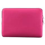 Solid Material : The computer cases for laptops feature a durable protective layer made of sponge material, assuring long-lasting wear resistance and guarding against daily scratches while commuting or traveling, offering dependable protection in various environments