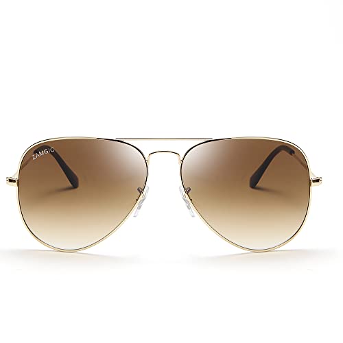 Aviator Glass Lens Sunglasses,Military Style,UV400 Protection Sun Glasses for Men Women3