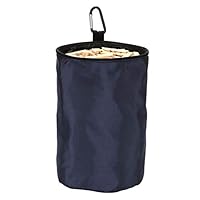 VEAMOR Clothespins Bag Hanging Clothesline Peg Organizer Storage Bags,Dust-proof (navy blue)