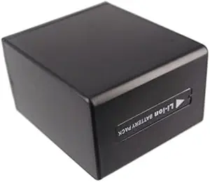 NP-FV100 (3400 mAh) Extra Power Secondary Rechargeable Li-ion Camera Battery for Sony FDR-AX53,FDR-AX700,HDR-CX455,HDR-CX675,DCR-SR21,DCR-SR60,DCR-SR68,DCR-SR88 Camera