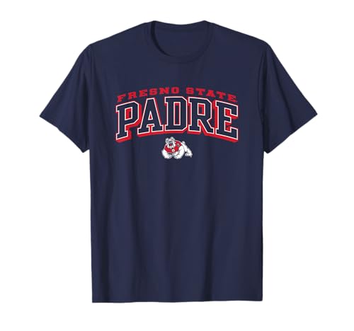 Fresno State Bulldogs Padre Navy Officially Licensed T-Shirt