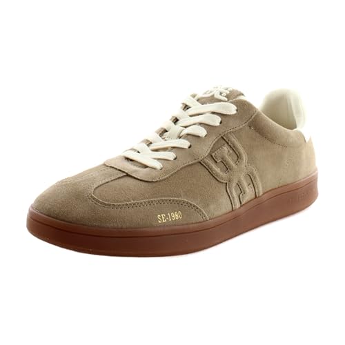 Sam Edelman Women's Tenny Sneaker, Taupe Suede, 8.5 - Main Image