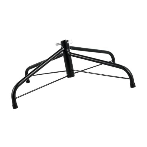 BESTonZON Support à Quatre Pieds pour Sapin de Noël Pliable, Fer