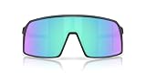 Oakley OO9406A Sutro Low Bridge Fit Prescription Eyewear Frames, Matte Black/Prizm Sapphire, 60 mm