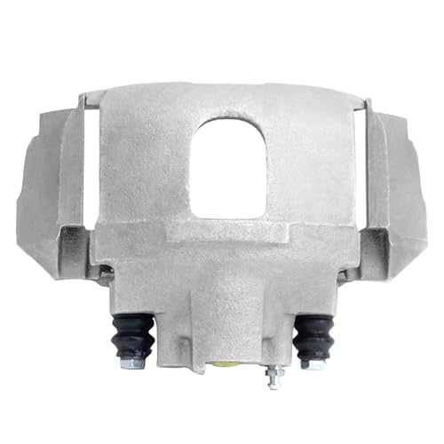 Image of Detroit Axle - Front Right Brake Caliper for Chrysler Dodge Daytona LeBaron Shadow Spirit Plymouth Acclaim Sundance Disc Brake Caliper with Bracket Assembly Replacement