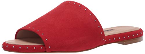 Charles David Women's Flat Slide Sandal, Hot Red, 8 #TOP4