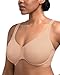 HSIA Minimizer Bras for Women Plus Size Full Coverage Unlined T Shirt Bra Seamless Underwire Cool Comfort Daily Bras Light Beige