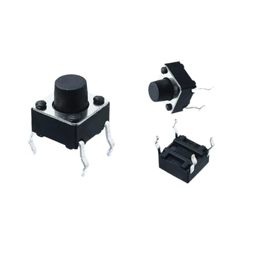 Interrupteur à bouton 6x6x7MM micro switch 4 broches cuivre bouton poussoir jouet