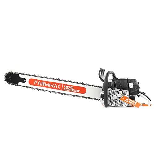 FARMMAC F660VW 36 Inch Gas Chainsaw 92cc Chainsaw 2-Cycle Gasoline Power Chain Saws 5.2KW 7HP All...