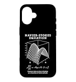 Custodia per iPhone 16 Navier Stokes Equazione Fisica Matematica Insegnante Nerd Scienze