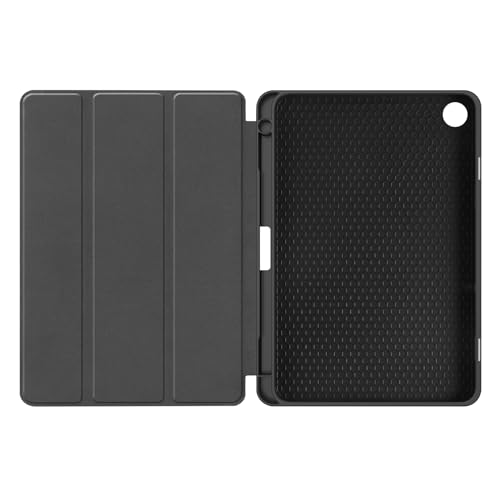 Housse antichoc Redmi Pad 2 avec support stylet et folio rouge