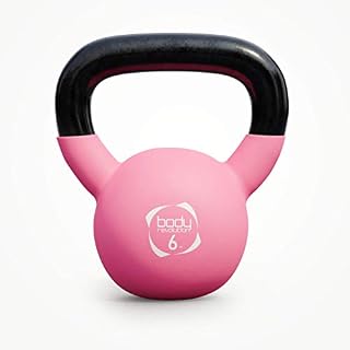 Body Revolution Kettlebells - Neoprene Coated Cast Iron Kettlebell - Range of Kettle Bells Sold Separately