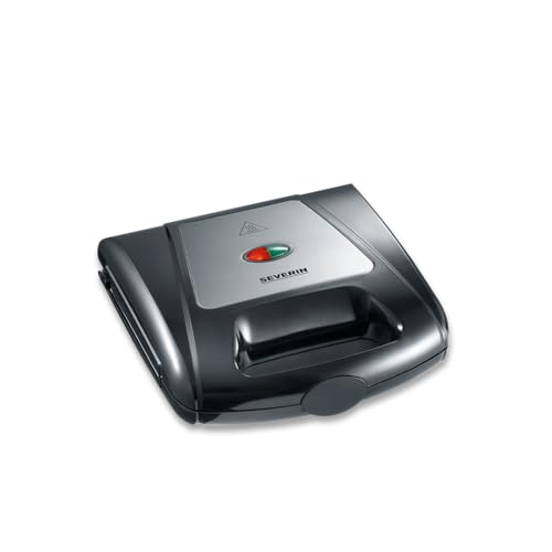 Severin Multi Sandwich Toaster, 1000W, Black-Chrome, SA 2968