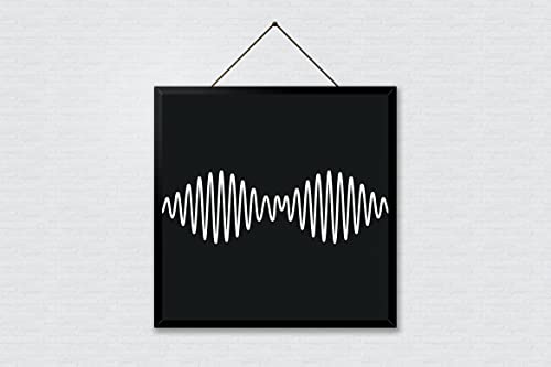 Arctic Monkeys Poster, Arctic Monkeys 'AM' 2013 Album Cover, Arctic Monkeys Tour Print, Rock Music Poster (18x18 inches)