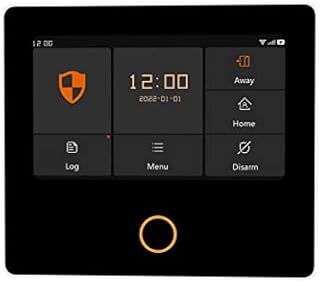 UGPET Wifi Alarm System GSM WiFi Tuya Smart Wireless Home Security Alarm System Built-in Siren Door Window Sensor Kit (Color : Set-A Alarm Panel, Size : E)
