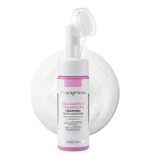 SpaScriptions 2 in 1 Cleanse & Exfoliate Foaming Facial Cleanser ...