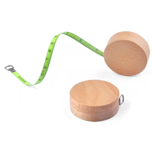 Cinta Métrica de Madera 2 m con Marcaciones Claras miniatura 6