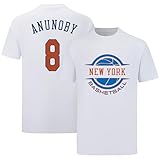 Og Anunoby Shirt T-Shirt Jersey Basketball No Brand/Logos 100% Cotton for White Mens/Women/Kids