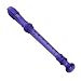 soprano recorder instrument 8 Holes Flute Long Musical Saxophone Recorder Instrument For Beginner Flute Instruments (Color : Blue)