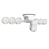 SANSI LED Security Lights Outdoor, Motion Sensor Flood Light,45W (600W Equiv.) 6000LM, Super Bright, Dust to Dawn Lights with Wide Angle Illumination, Waterproof,5000K Daylight, White