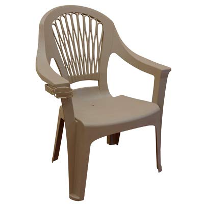 ADAMS MFG PATIO FURN 8260-96-3700 Big Easy High Back Chair