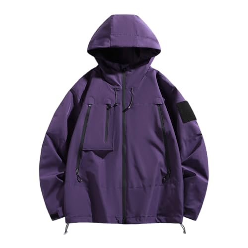 Veste coupe-vent à capuche imperméable pour vos randonnées