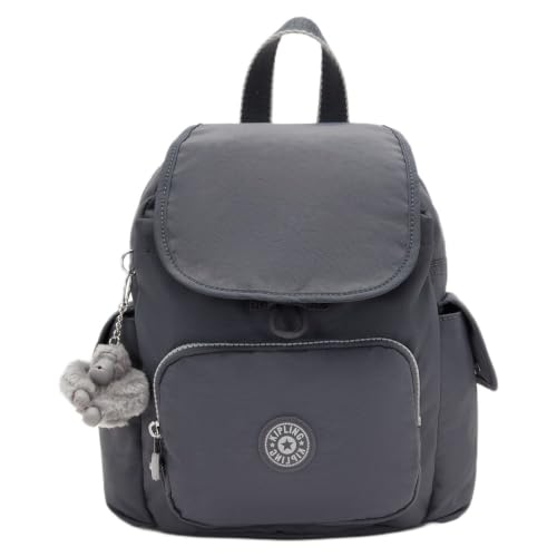 Image of Kipling Women's City Pack Mini Backpack (Pack of 1), Moonlit Grey, 29 x 27 x 14, KIPLING City Pack Mini Moonlit Grey BACKPACKS